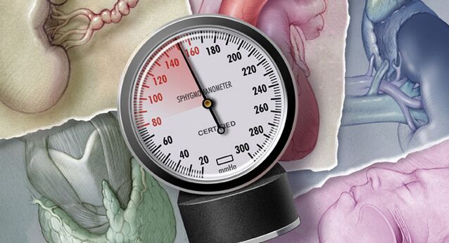 Hypertension is characterized by systolic readings of blood pressure above 140 mmHg