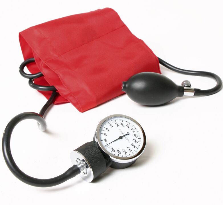 Tonometry - a device for measuring blood pressure for hypertension