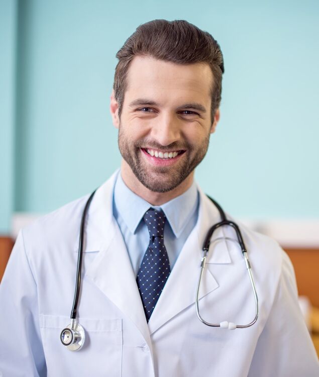 Doctor the cardiologist Nejc Cvetanoski